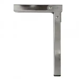 Sofra Ayağı, 22 cm Metal Katlanır, Siyah Taban