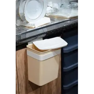 Soft Askılı Çöp Kutusu 8,5 L Latte