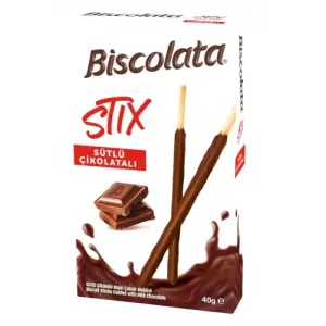 Şölen Biscolata Stix Sütlü 40 g