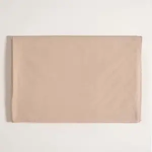 Solıd Kum Rengı Masa Örtüsü 160x320 Cm