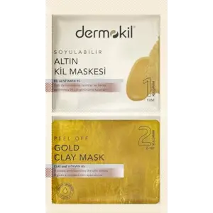 Soyulabilir Altın Maske 2x 7.5 ml
