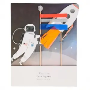 Space Cake Topper Uzay Pasta Süsü
