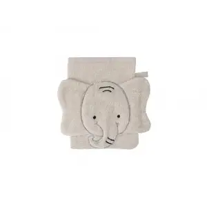 Sty Elephant Gri Havlu Sabunluk