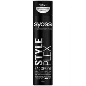 Style Plex Saç Spreyi, 400 ml, Siyah