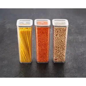 Sude Kare Saklama Kabı, 3X2000 Ml