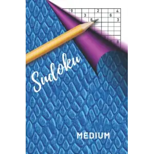 Sudoku: Large print paperback brain game with numbers. Playing level: MEDIUM. Fun for everyone.