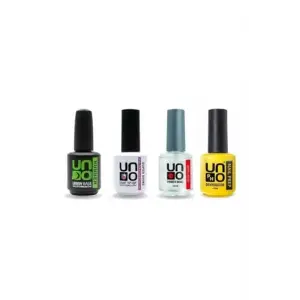 Süper 4lü Set (Rubber Base Coat,top Coat, Primer,Dehydrator) 15 ml