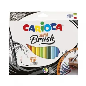 Super Brush Keçeli Boya Kalemi 20Li