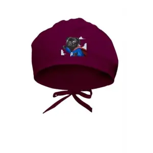 Super Pug Baskılı Cerrahi Bone