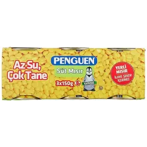 Süt mısır, 3 x 150 g
