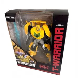 T-Warrior Metal Gövde Dönüşebilen Robot 20 cm