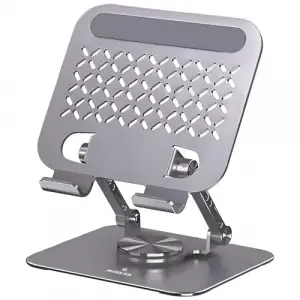 Tablet Standı 360 Derece Dönebilen Katlanabilir Ergonomik Tablet Tutucu