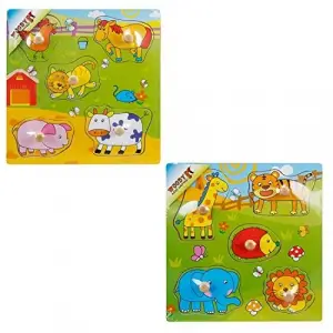 Tahta Bultak Raptiyeli Puzzle 5 Parça 2A