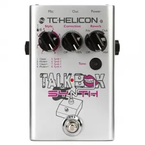 Talkbox Synth Gitar ve Vokal Efekt Pedalı
