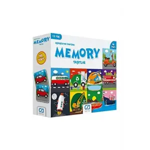 Taşıtlar temalı memory eşleştirme oyunu