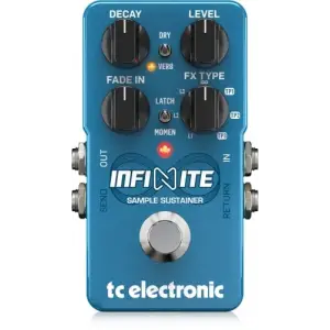 TC Elektronik Sample Sustainer Effect Pedal INFINITE SAMPLE SUSTAINER