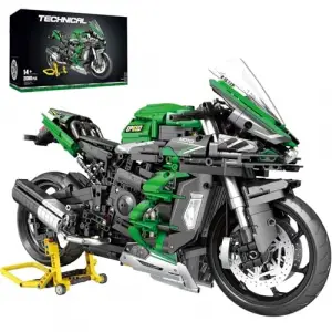 Technic 570 Ninja H2 SX SE Motor Yaratıcı Yapı Blok Seti Building Blocks - 2088 Parça