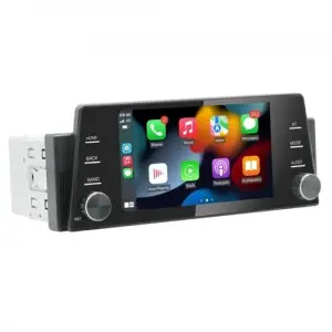 Tek Din Android Multimedya Sistemi, 5.5 inç Dokunmatik Ekran, CarPlay, Bluetooth, Navigasyon, Geri Görüş Kamera Desteği