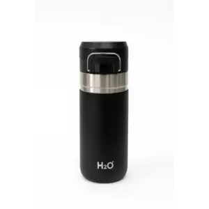 Termos, H2O Paslanmaz Çelik Matara, 500 ml, Siyah