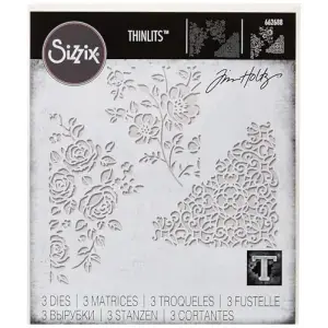 Thinlits Geschenkgutscheinbeutel Tim Holtz Çelik Delgeç Şablonları, Çok Renkli, 19.1 X 14.4 X 0,4 cm