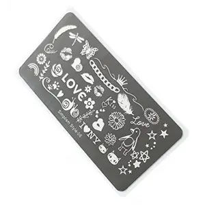 Tırnak Stamping Baskı Plakası S06