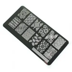 Tırnak Stamping Baskı Plakası VV03