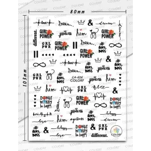 Tırnak Sticker