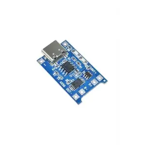 Tp4056 korumalı lityum pil şarj devresi, Type C USB batarya