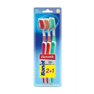 Trio 3lü Diş Fırçası Medium