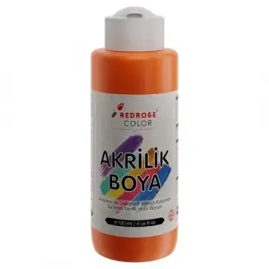 Turuncu Akrilik Boya, 120 ml