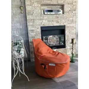 Turuncu Golf armut koltuk
