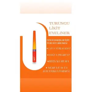 Turuncu Likit Eyeliner 3.5 g