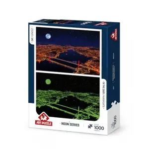 Üç Köprü, Bosphorus 1000 Parça Neon Puzzle