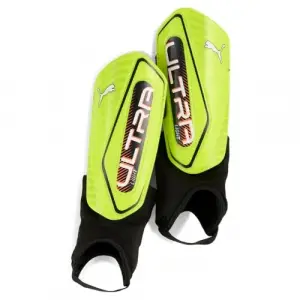 Ultra Light Ankle Unisex Yetişkin Dirseklik, Lime Squeeze-Puma Black, L