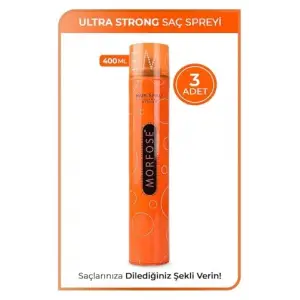Ultra Sert Saç Spreyı 400 Ml 3 Adet