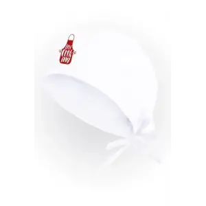 Unisex Beyaz Chef Temalı Özel Bone