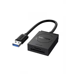 USB 3.0 TF SD Kart Okuyucu, Siyah