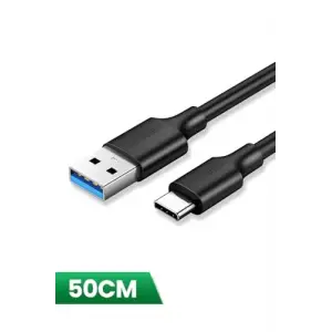 USB 3.0 Type-C Data ve Şarj Kablosu 50 cm