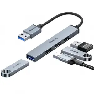 USB-A 3.0 5Gbps 4 Portlu USB Çoklayıcı Hub
