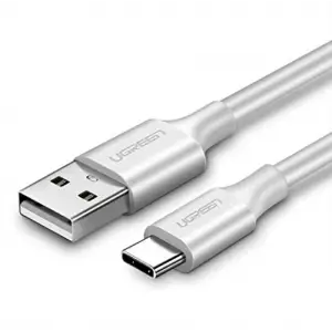USB Type-C Şarj ve Data Kablosu, 1 Metre, Beyaz
