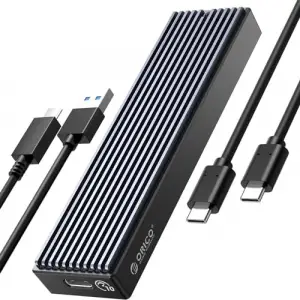 USB3.1 Gen2 10Gbps M.2 NVMe SSD Disk Kutusu Alüminyum