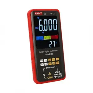 UT122/UT121A/B Smart Digital Multimeter True Rms Voltage Frequency Dual Display Ncv Lıve Auto Range 6199 Count Meter (UT122)
