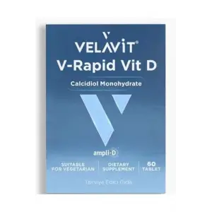 V-Rapid D vitamini takviyesi, 60 tablet
