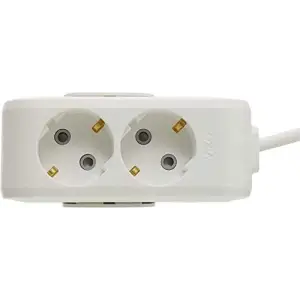 VİKO Multi-Let 2li Topraklı Kablolu Ç.K 1mt Priz