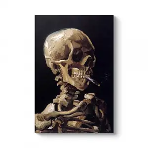 Vincent Van Gogh - Skull Tablosu 30 x 45