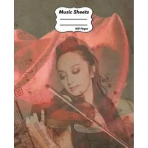 Violin Fantasy Music Sheet Book