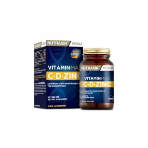 Vitamin Max C-D-Zinc 60 Tablet