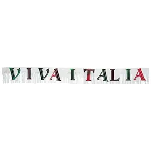 Viva Italia metallic afiş