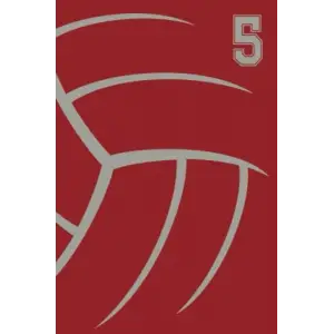Volleyball Jersey Number Journal