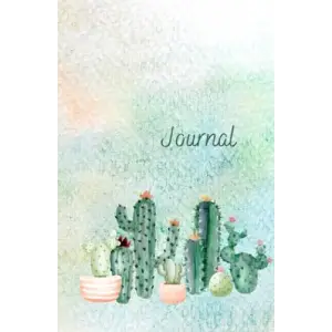 Watercolor Cactus Journal